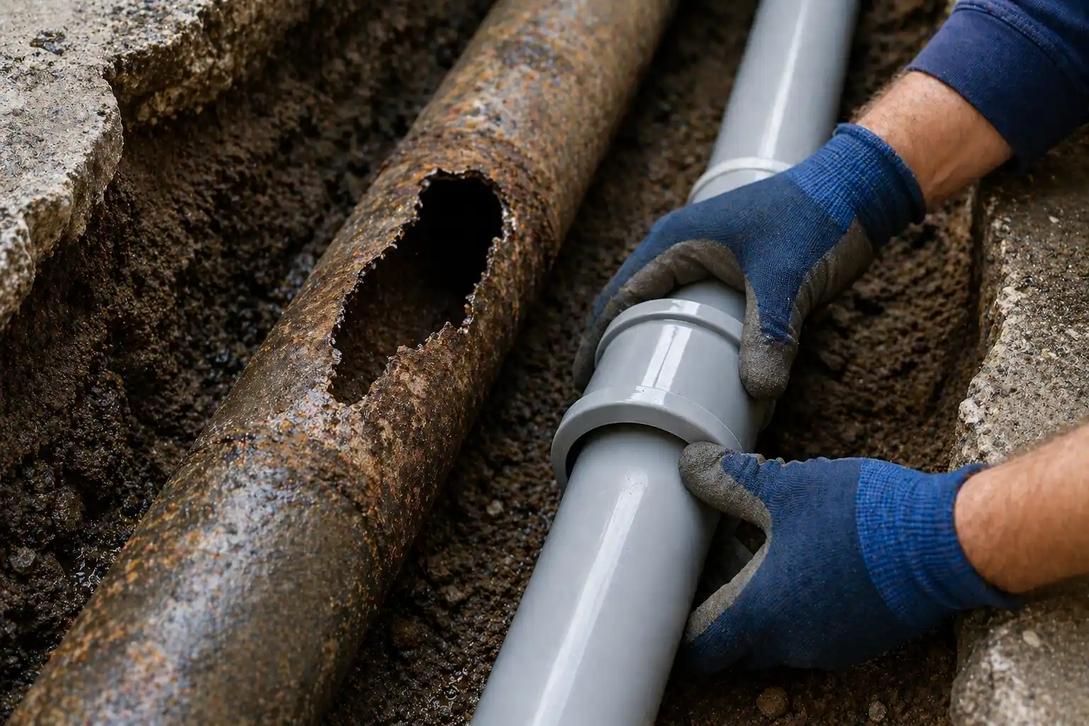 Aging plumbing infrastructure